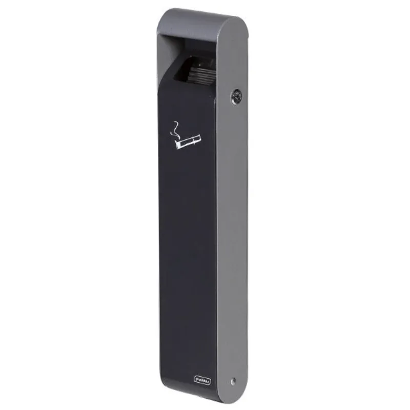 Cendrier Mural Slim Gris Anthracite - 3 L