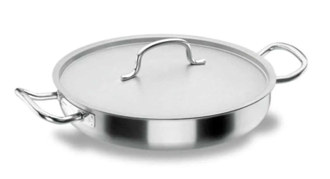 Krožna plošča s pokrovom - Chef Classic - premer 32 cm