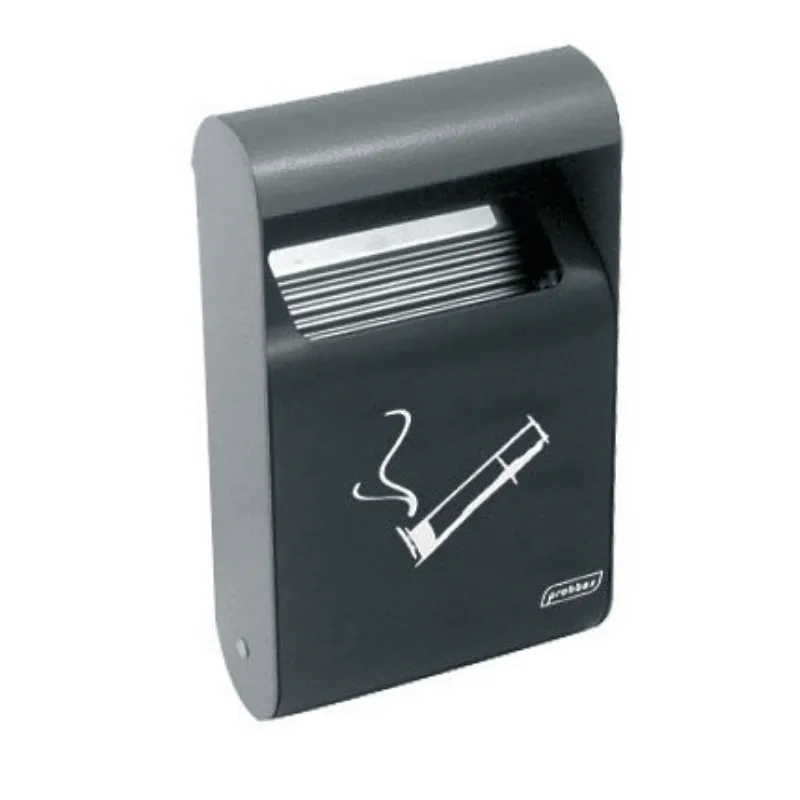 Cendrier Mural Gris Anthracite - 1,5 L
