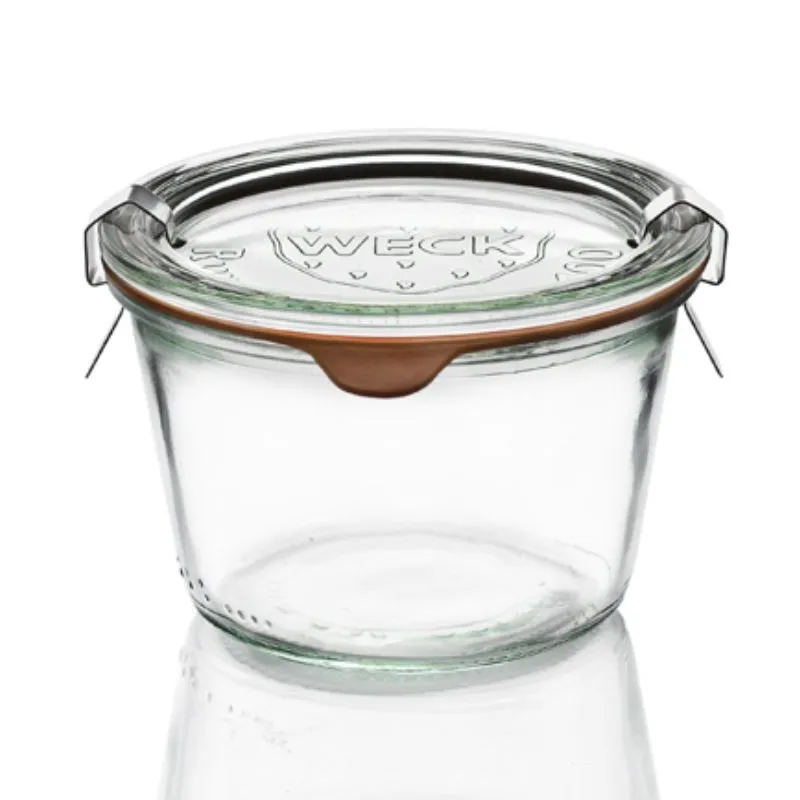 Kozarec iz stekla Weck - 370 ml - Komplet 6