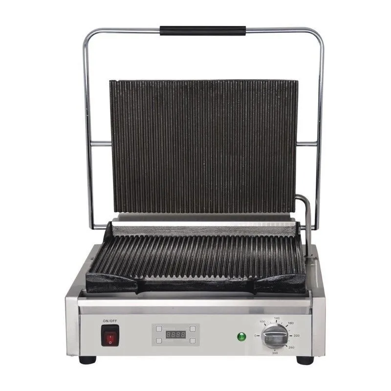 Grill Kontaktna Enostavna Rebrasta/Rebrasta - Obnovljeno