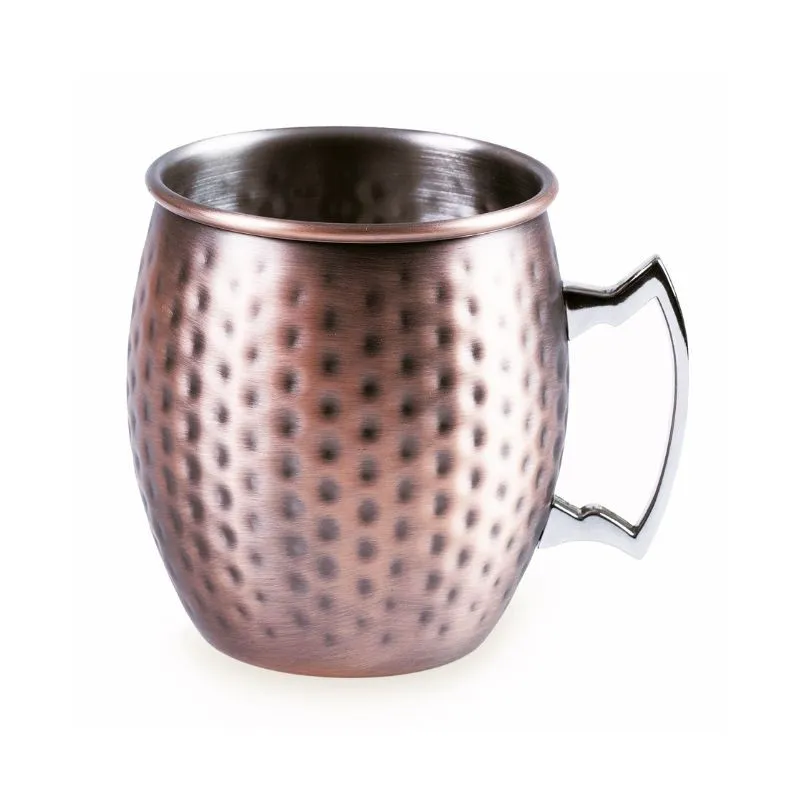 Skodelice Moscow Mule iz nerjavečega jekla – Ø 90 mm – 550 ml