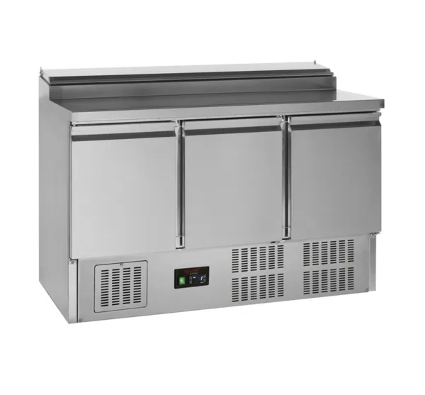 Saladette Hladilnik GN 1/1 iz Inoxa - 3 Vrata - 320 L - 4 GN 1/3