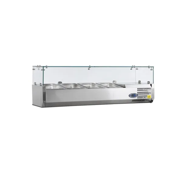 Saladette za postavitev - Statična - 4 GN 1/3 - 40 L