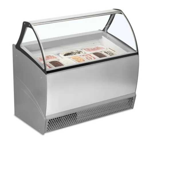 Vitrine za sladoled z ventilacijo - 10 x 5 L