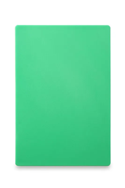 Rezalna deska HACCP - 600 x 400 mm - Zelena - Debelina 18 mm