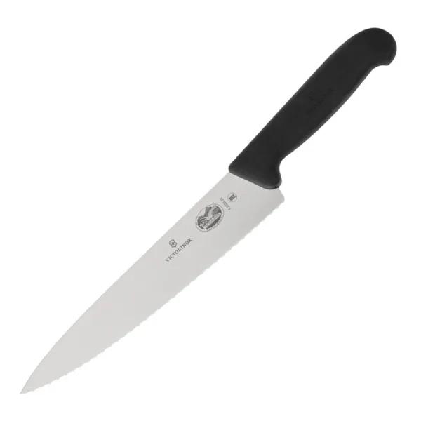 Nož za rezanje z nazobčano rezilo 22 cm
