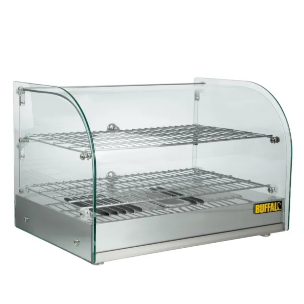 Topla vitrina za pult 2 nivoja - 45 L