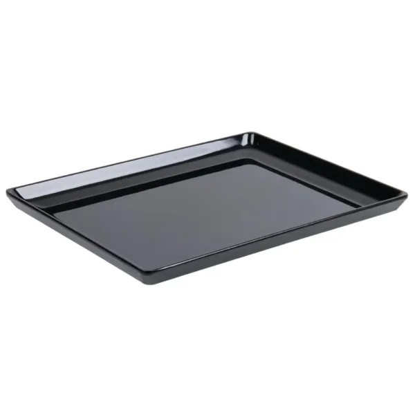 Plošča iz melamina Float črna GN1/1