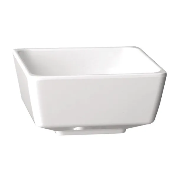 Kvadratna Skleda Float Bela - 500 ml