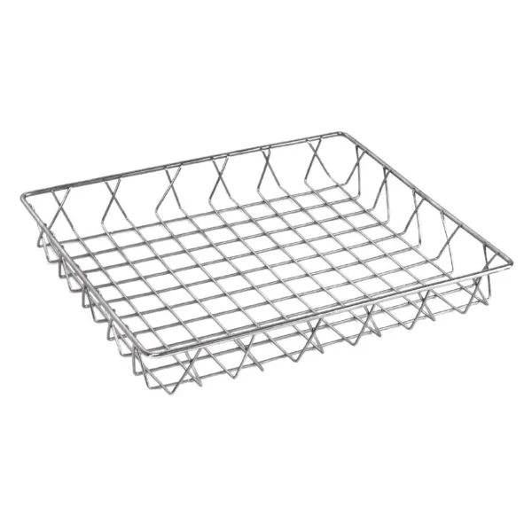 Košara za predstavitev iz nerjavečega jekla 350 x 300 x 50 mm