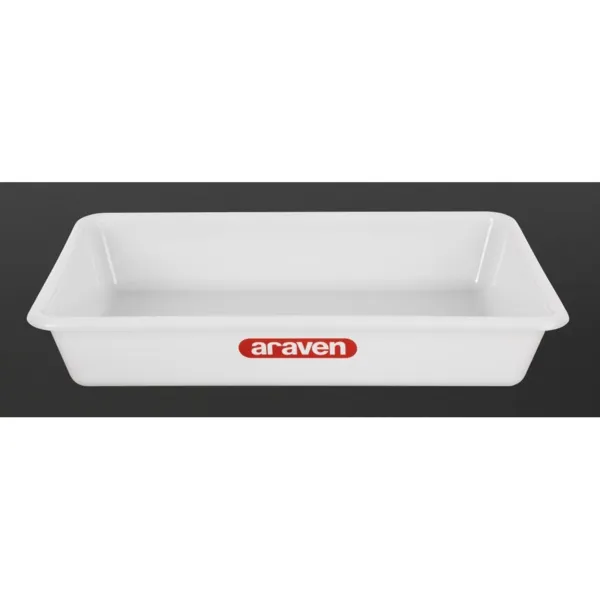Plitva prozorna plastična posoda 435 mm