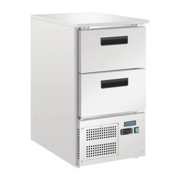 Hladilna miza z 2 predaloma GN - 65 L