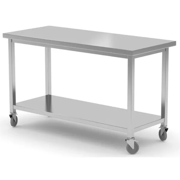 Mobilna miza z vijaki - 1200 x 600 mm