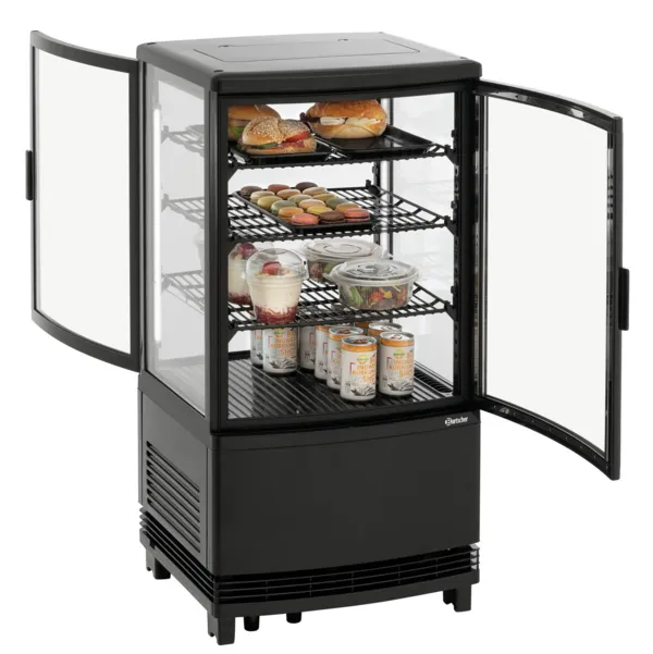 Hlajena vitrina za postavitev - 64 L