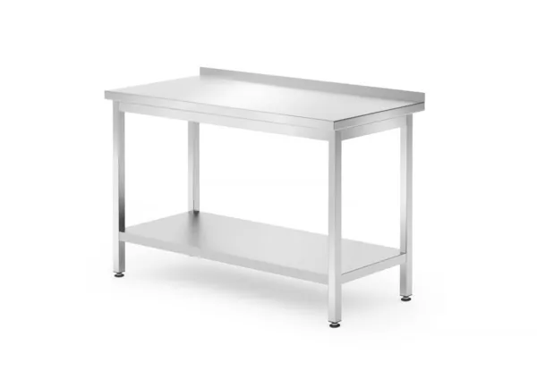 Stenska delovna miza Profi Line s polico - G 700 x Š 1200 mm