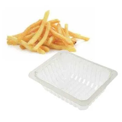 Lot de 750 Barquettes à Frites Translucide - 150 cl