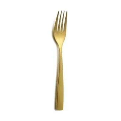 Fourchette de Table Gamme BCN Colors Or - Lot de 12