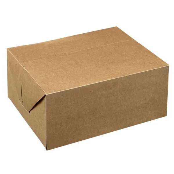 Boîte Lunch avec Cartonnette - 260 x 205 mm - Lot de 80