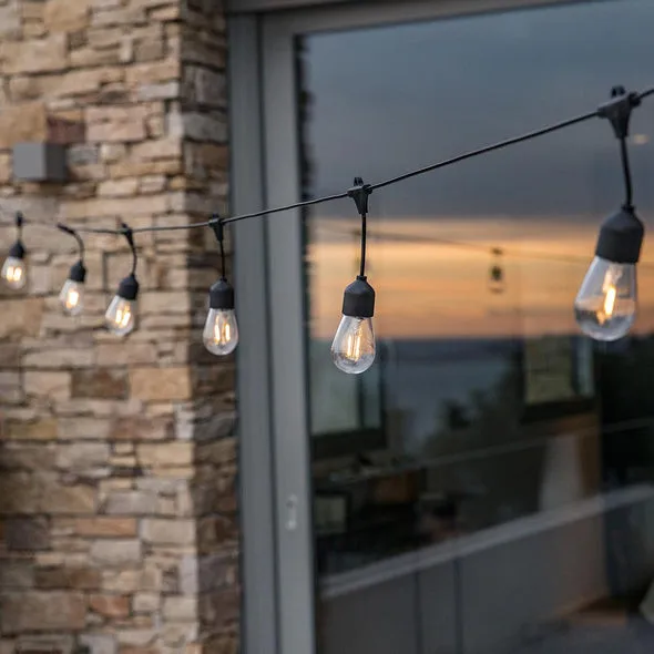 Guirlanda Svetlobna Sončna z Žarnico Filament 6.5 m - Mafy Solar
